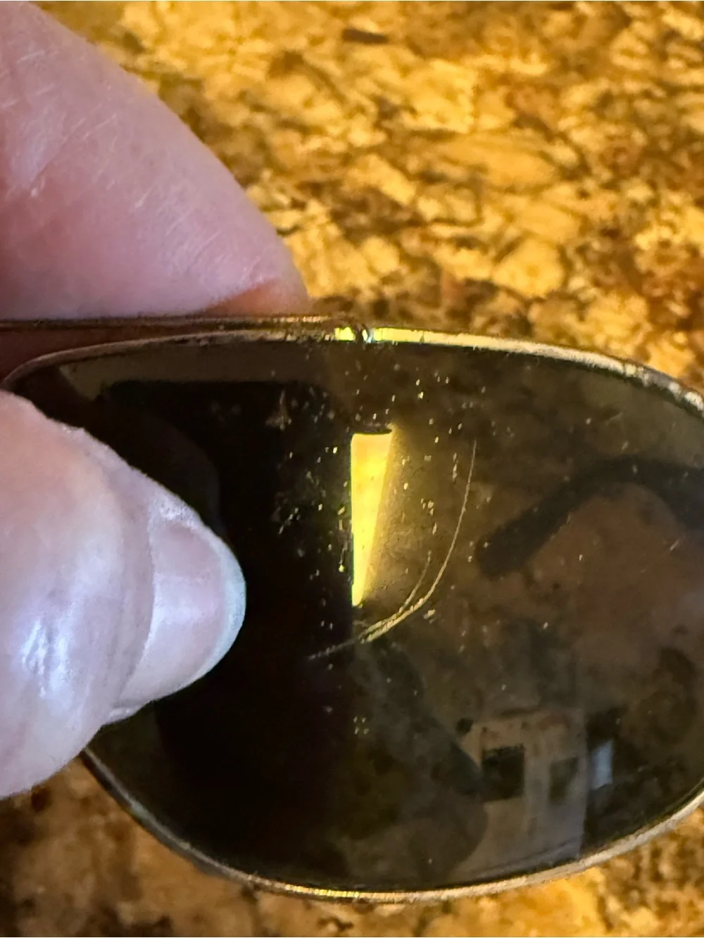 Prada Men's Silver Metal Aviator Sunglasses with Black Lenses